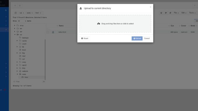 Hur man ställer in en Apache-webbserver med Webmin på Ubuntu