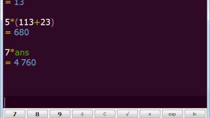 Hur man installerar SpeedCrunch på Linux