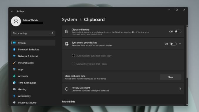 Så här visar du Urklippshistorik i Windows 11