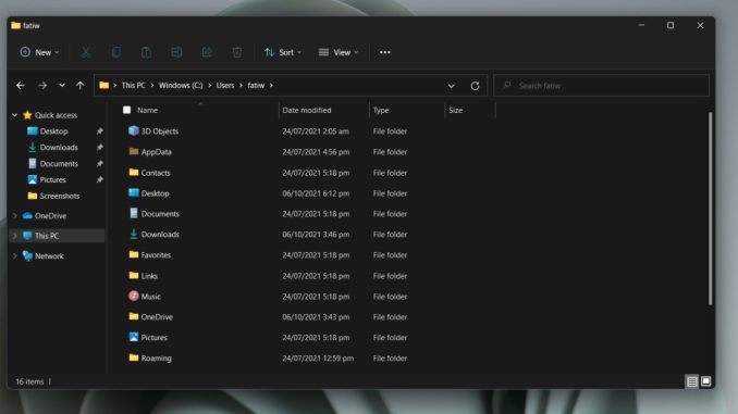 Var är appdata-mappen på Windows 11