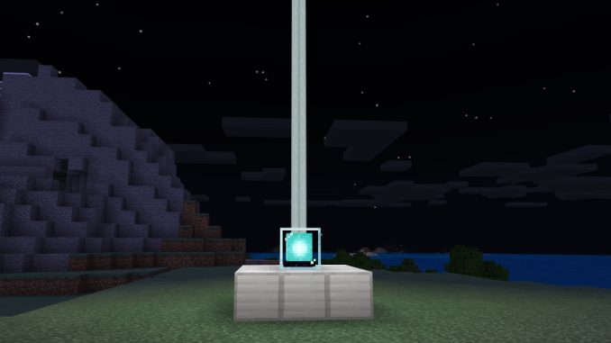 Minecraft beacon recept: konstruktion och användning