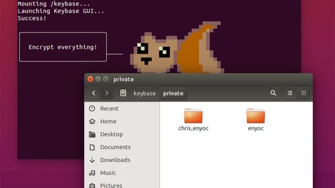 Hur man använder Keybase för att kryptera filer på Linux