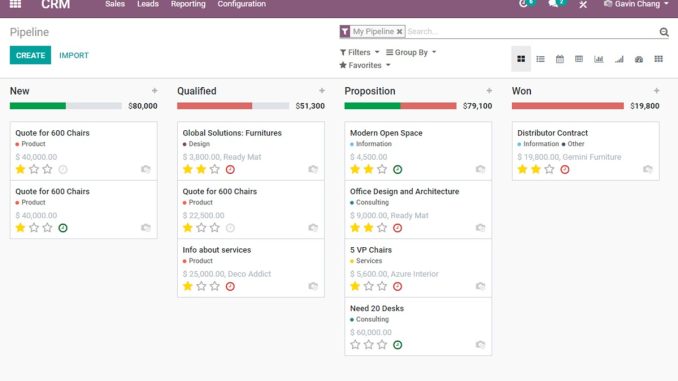 Hur man ställer in Odoo Business Suite på Ubuntu Server