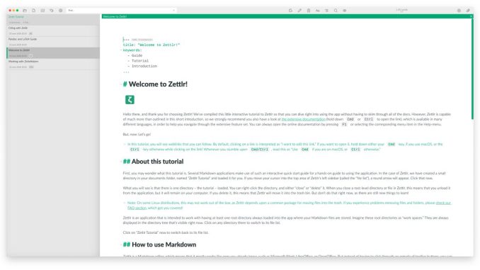 Hur man installerar Zettlr markdown editor på Linux