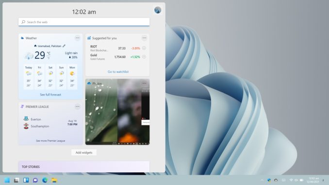 Hur man lägger till/tar bort widgets i Windows 11