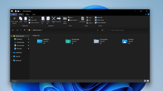 Så här får du Windows 10 File Explorer-bandet på Windows
