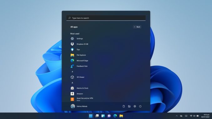 Så här öppnar du applistan i Windows 11
