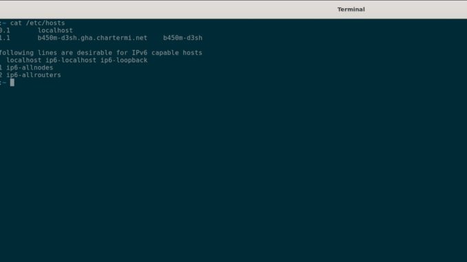Hur man redigerar Hosts-filen på Linux