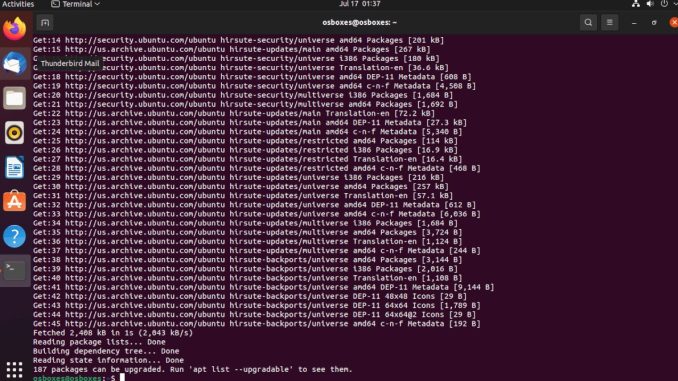 Hur man installerar Gnome 40 i Ubuntu 21.04