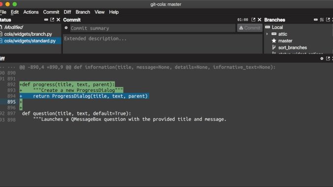 Hur man installerar GitCola på Linux