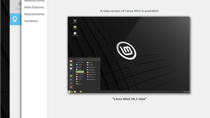 Hur man uppgraderar till Linux Mint 20.2