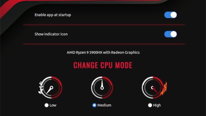 Hur man använder Slimbook mobil Ryzen CPU-tuner på Ubuntu