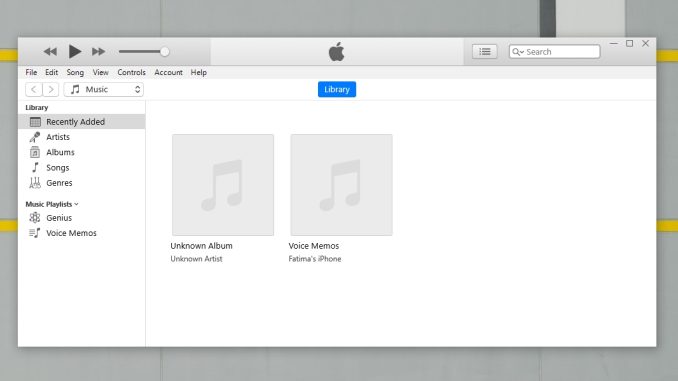 iTunes-dator ej auktoriserad fel