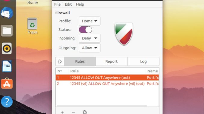 Hur man portar vidare genom brandväggen på Ubuntu