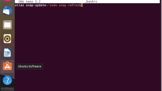 Hur man ställer in alias på Ubuntu