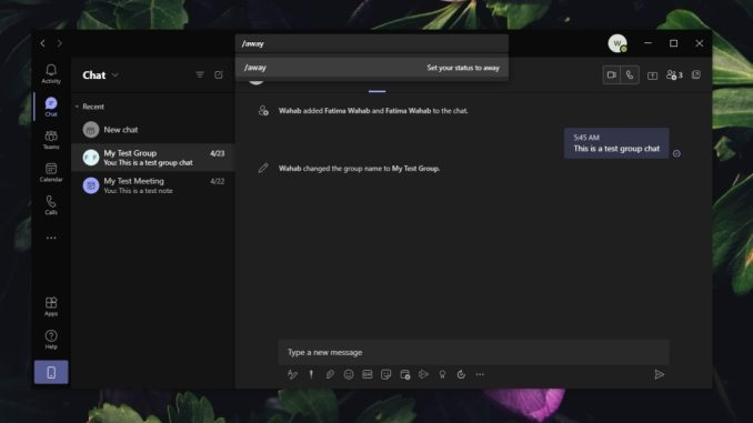 Hur man använder Microsoft Teams-kommandon