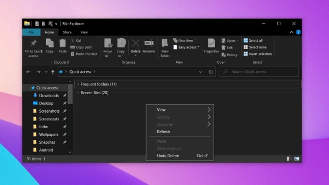 (FIXAT) Utforskaren i Windows kraschar vid högerklick