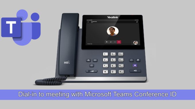 Så här ringer du in till ett möte med Microsoft