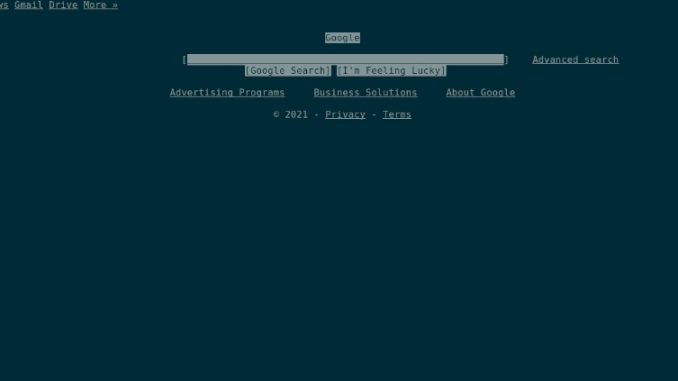 Hur man använder W3M textbaserade webbläsare på Linux
