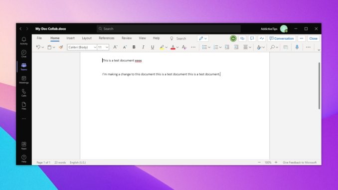 Hur man använder Microsoft Teams dokumentsamarbetsverktyg