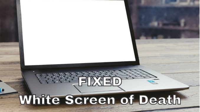 Hur man fixar en tom vit skärm i Windows 10