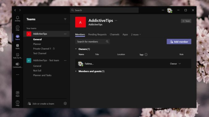 Hur man skickar en Microsoft Teams-inbjudan