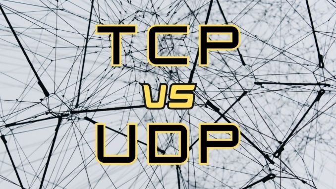 Vad de är + skillnaden mellan TCP och UDP
