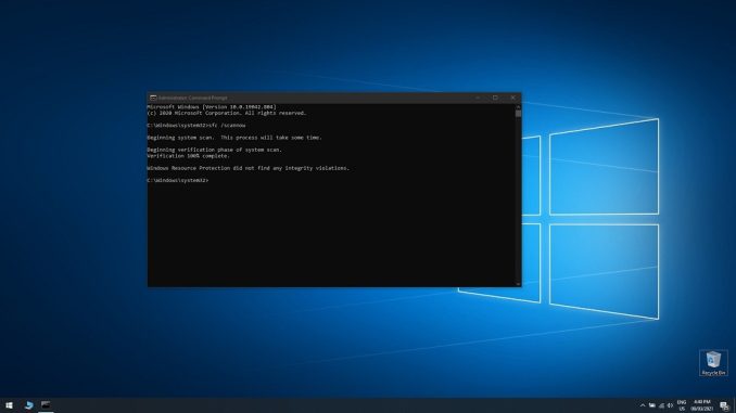 Hur man kör sfc /scannow (System File Checker) i Windows