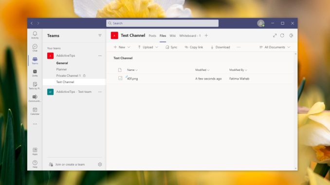 Hur man laddar upp filer till Microsoft Teams