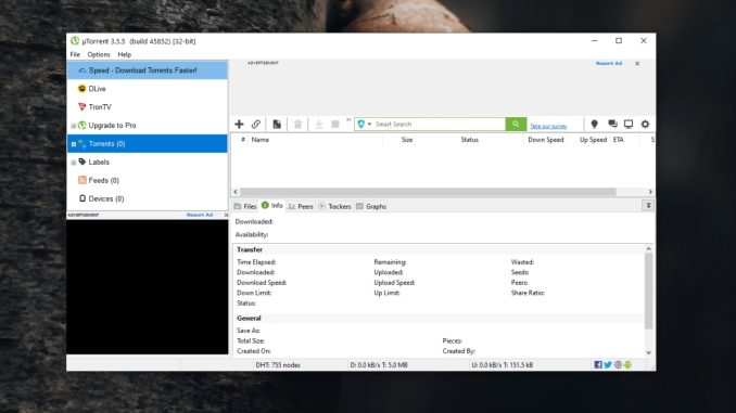 uTorrent har fastnat vid anslutning till kamrater: Så här åtgärdar