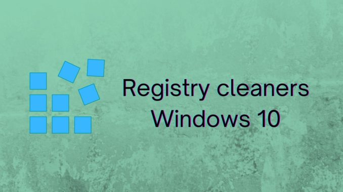 5 bästa registerrensare för Windows 10 (gratis verktyg)