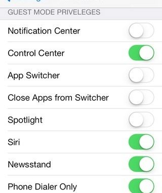 Skapa ett gästkonto på din iPhone med GuestMode
