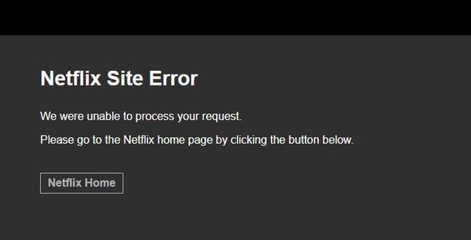 Så här åtgärdar du Netflix-webbplatsfelet (vi kunde inte behandla din