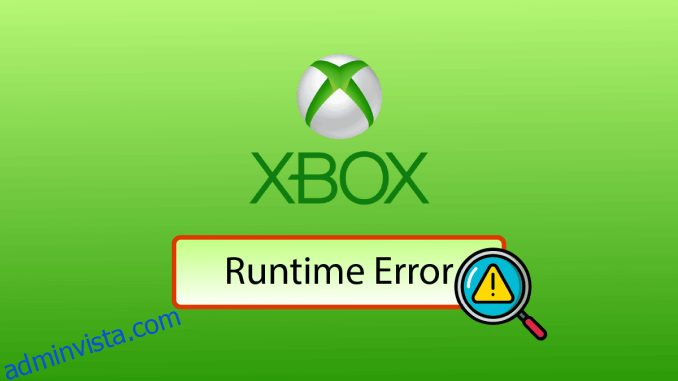 Åtgärda Xbox Runtime Error i Windows 10