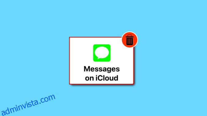 Hur man tar bort meddelanden från iCloud