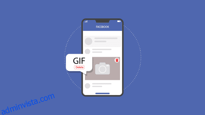 Hur man tar bort en GIF på Facebook-kommentar