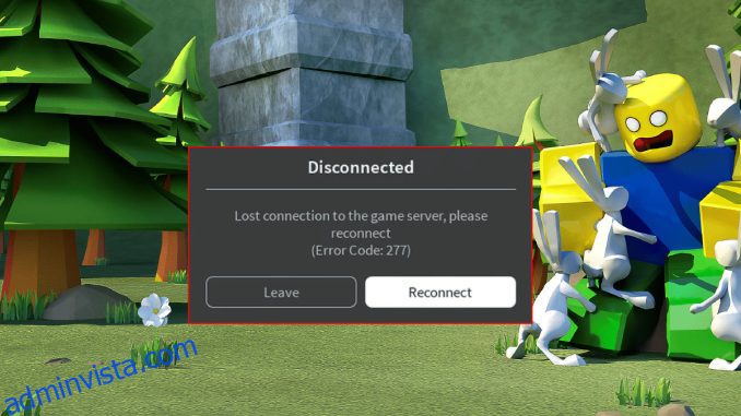 6 sätt att fixa Roblox Error Code 277