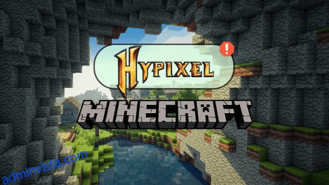 Fix Kan inte hitta Logga in Hypixel Minecraft Server och
