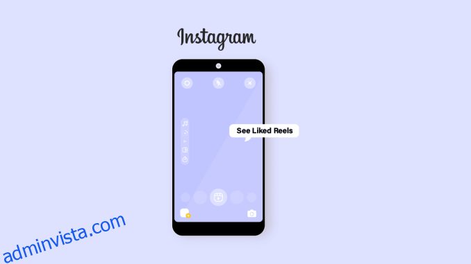 Hur man ser gillade rullar på Instagram