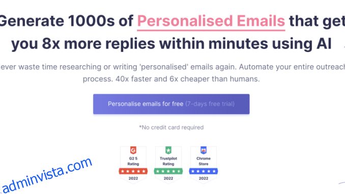 Prova dessa AI Cold Email Writer-verktyg för att skriva högkonverterande