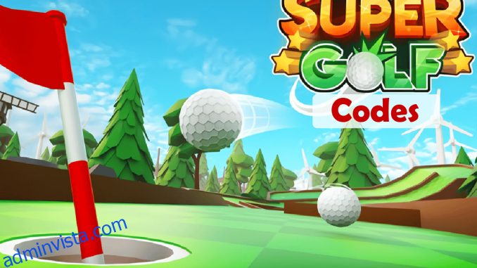 Roblox Super Golf-koder: Lös in nu