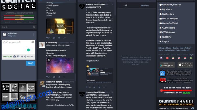9 Twitter-alternativ för mikrobloggtjänst att gå med idag