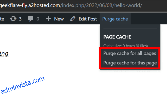 Hur och när du rensar din WordPress-cache