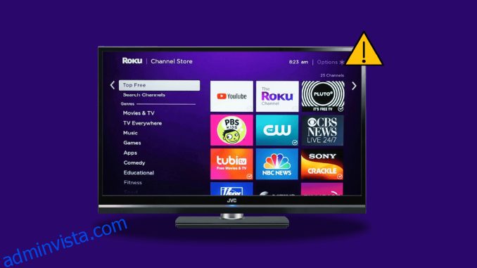 Fixa appar som inte fungerar på Roku TV