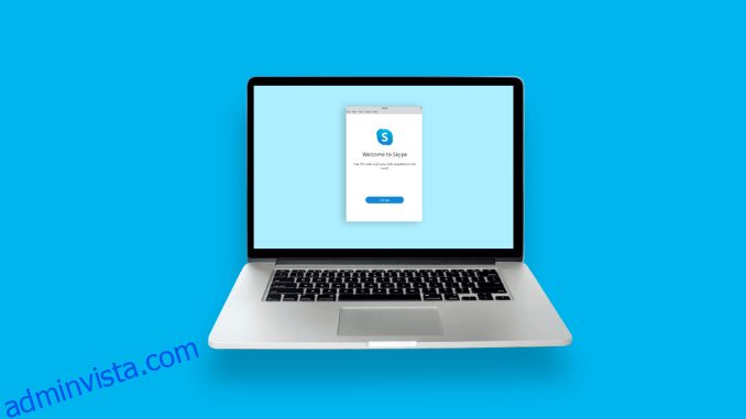 Hur man får tillbaka det lilla Skype-fönstret