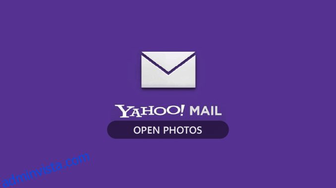 Hur man öppnar Yahoo Mail Photos