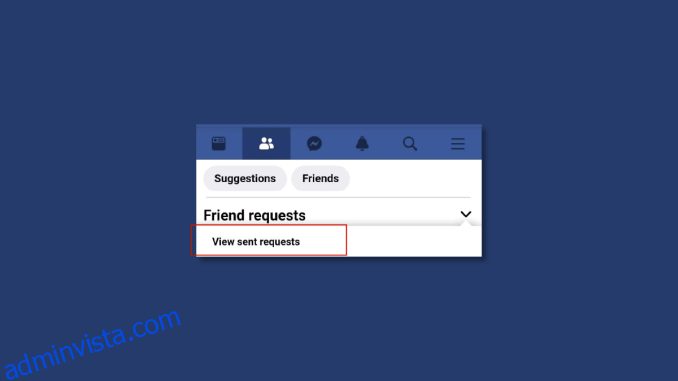 Så här ser du vänförfrågningar du skickat på Facebook