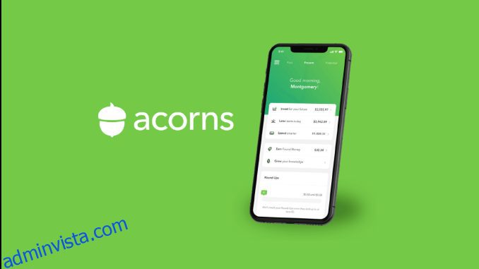 Vad är att överföra kontanter i Acorns?