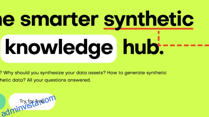 13 Verktyg för generering av syntetisk data för att träna