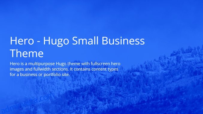 Bygg din första Jamstack-app med Hugo och Netlify